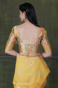 Uppada Silk Saree Corn Yellow Uppada Silk Saree saree online