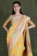 Uppada Silk Saree Corn Yellow Uppada Silk Saree saree online
