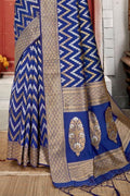 Uppada Silk Saree Navy Blue Uppada Saree saree online