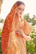 zari woven uppada saree